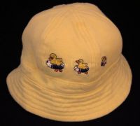 Gymboree ON THE POND Yellow Hat Infant Sz 3-6 Mo